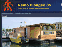 Tablet Screenshot of nemoplongee85.com
